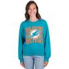 imageUltra Game NFL womens Nfl Official Super Soft Oversized Cozy SweatshirtTeam Color Distressed