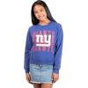 imageUltra Game NFL womens Nfl Official Super Soft Oversized Cozy SweatshirtTeam Color Distressed