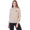 imageUltra Game NFL womens Nfl Official Super Soft Sherpa Full Zip Hoodie Sweatshirt JacketSand