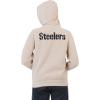 imageUltra Game NFL womens Nfl Official Super Soft Sherpa Full Zip Hoodie Sweatshirt JacketSand