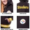 imageUltra Game NFL womens Nfl Official Super Soft Sherpa Full Zip Hoodie Sweatshirt JacketTeam Color