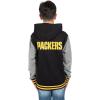 imageUltra Game Youth NFL Official Super Soft Full Zip Varsity Hoodie SweatshirtTeam Color Updated