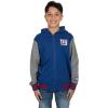 imageUltra Game Youth NFL Official Super Soft Full Zip Varsity Hoodie SweatshirtTeam Color Updated