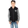 imageUltra Game Youth NFL Official Super Soft Full Zip Varsity Hoodie SweatshirtTeam Color Updated