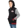 imageUltra Game Youth NFL Official Super Soft Full Zip Varsity Hoodie SweatshirtTeam Color Updated