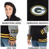 imageUltra Game Youth NFL Official Super Soft Full Zip Varsity Hoodie SweatshirtTeam Color Updated