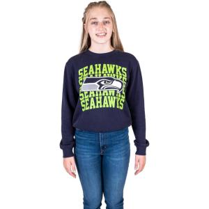 imageUltra Game NFL womens Nfl Official Super Soft Oversized Cozy SweatshirtTeam Color