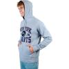 imageUltra Game Mens NFL Official Supremely Soft Full Zip Hoodie JacketHeather Gray