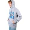 imageUltra Game Mens NFL Official Supremely Soft Full Zip Hoodie JacketHeather Gray Updated