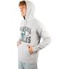 imageUltra Game Mens NFL Official Supremely Soft Full Zip Hoodie JacketHeather Gray Updated
