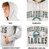 imageUltra Game Mens NFL Official Supremely Soft Full Zip Hoodie JacketHeather Gray Updated