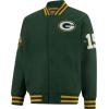imageUltra Game NFL mens Nfl Official Classic Varsity Coaches Jacket CoatTeam Color