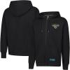 imageUltra Game NFL Official Adults Super Soft Supreme Full Zip Hoodie Sweatshirt Jacket  Warm Polyester Blend  Unisex Jacksonville Jaguars Black Small