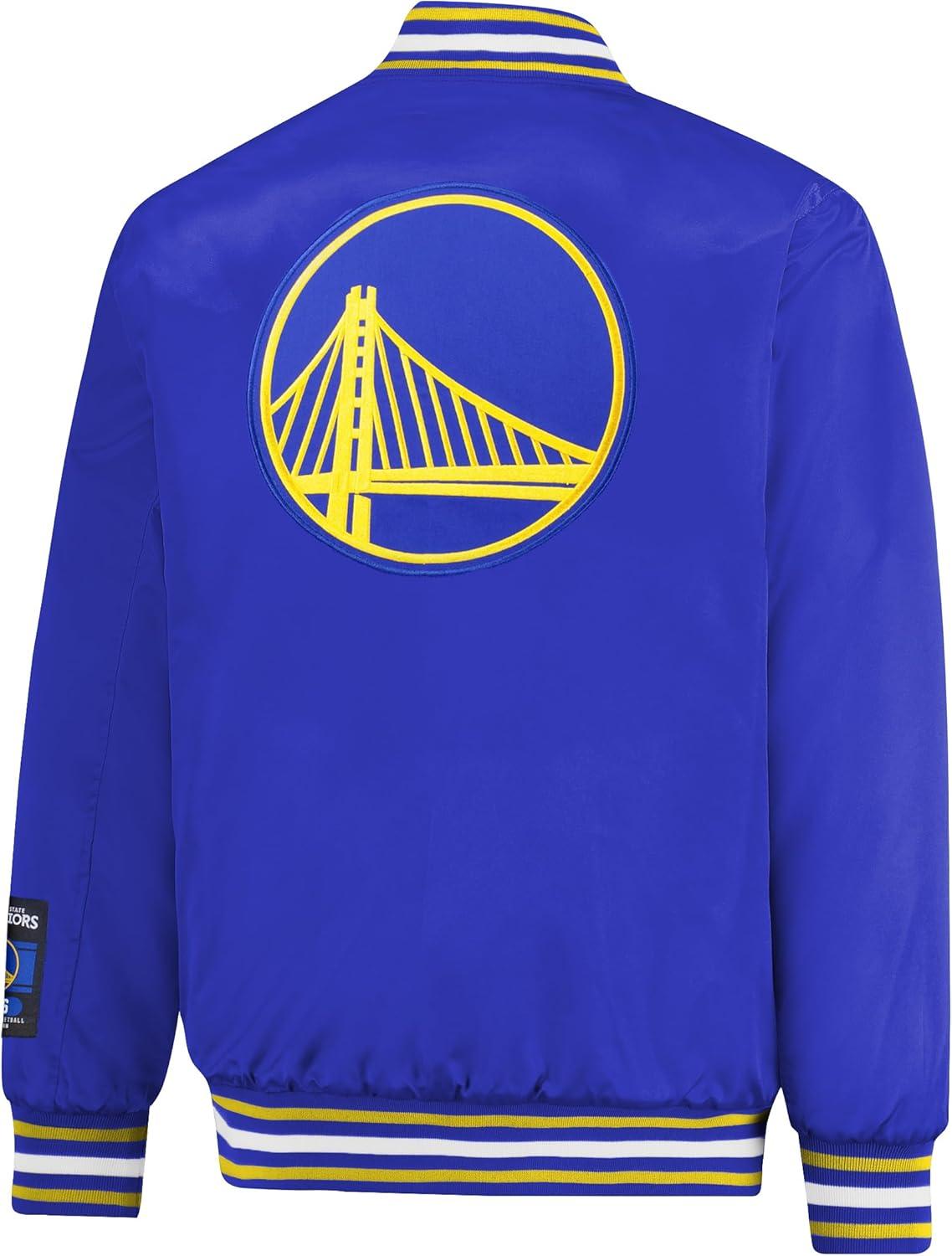 imageUltra Game NBA Unisex Smashing Records Satin JacketTeam Color