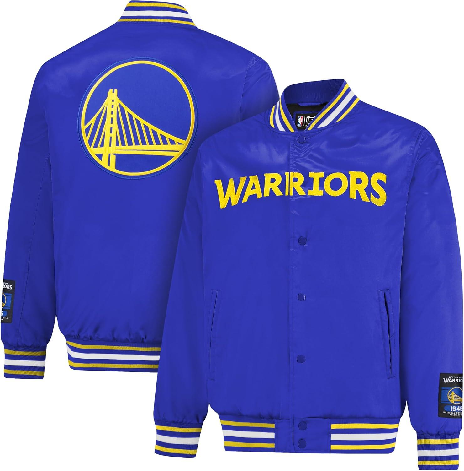 imageUltra Game NBA Unisex Smashing Records Satin JacketTeam Color