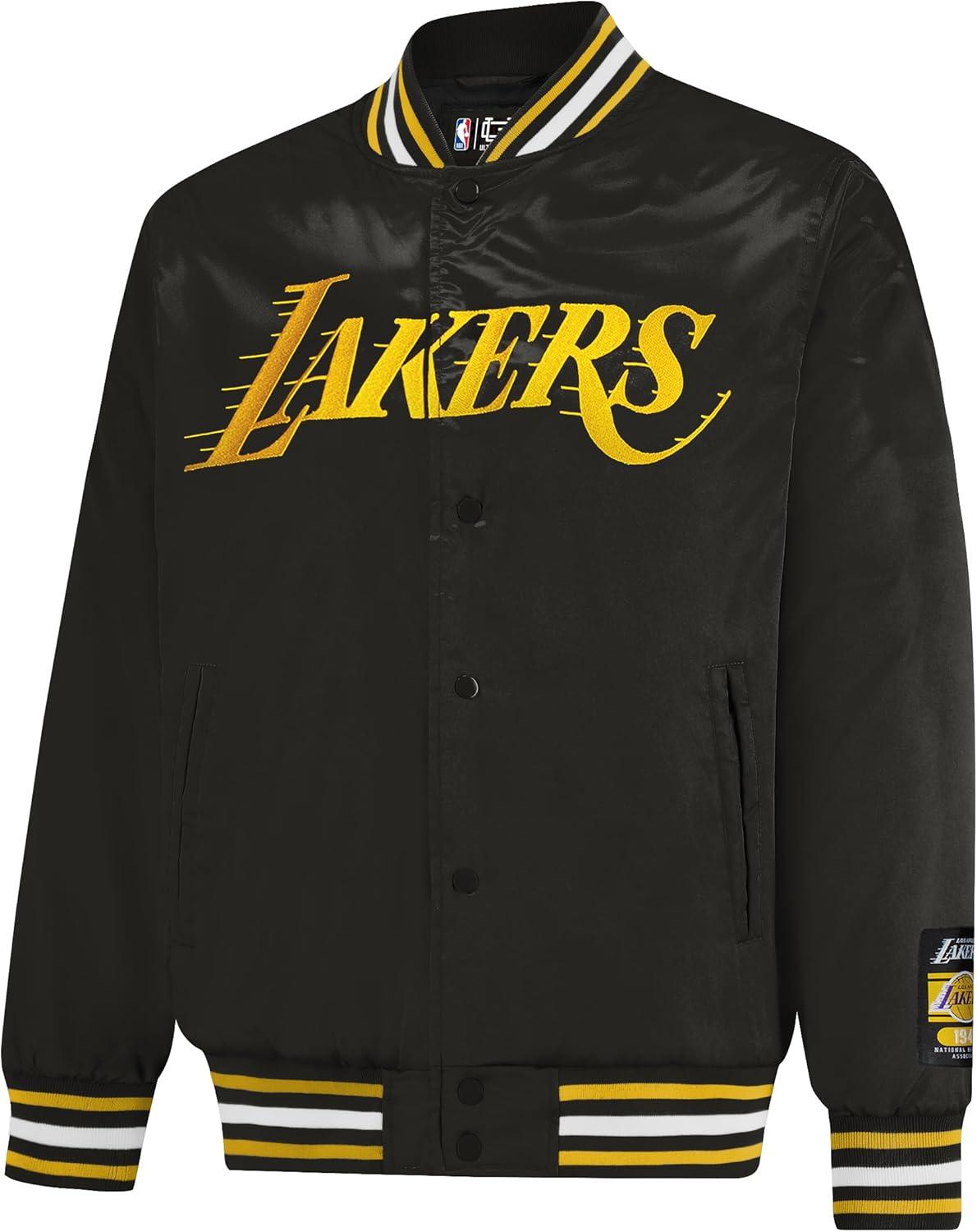 imageUltra Game NBA Unisex Smashing Records Satin JacketTeam Color