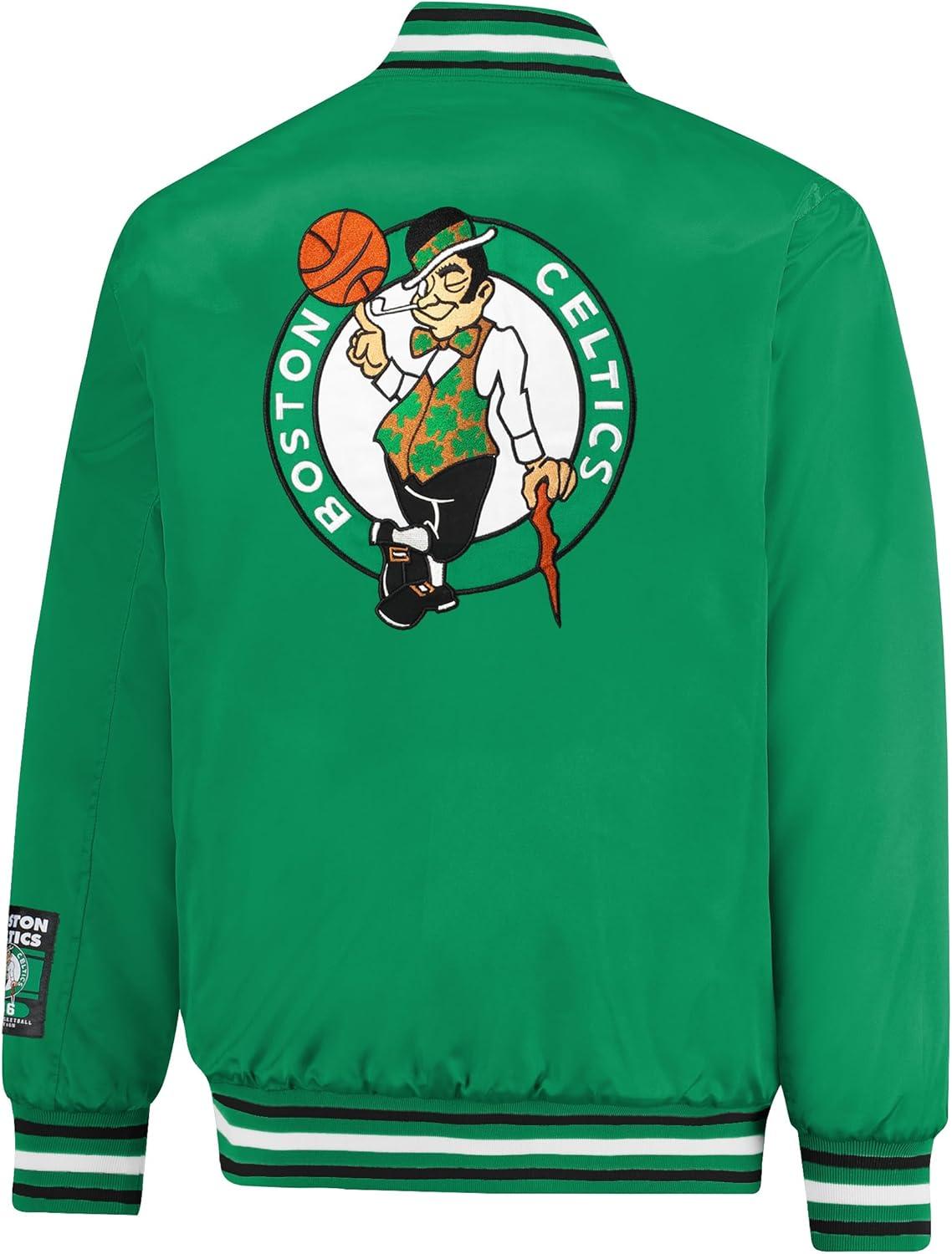 imageUltra Game NBA Unisex Smashing Records Satin JacketTeam Color