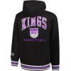 imageUltra Game Adults NBA Official Super Soft MVP Full Zip Hoodie Jacket Sacramento Kings Team Color Small