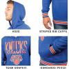 imageUltra Game Mens NBA Official Classic Embroidered Hoodie SweatshirtTeam Color