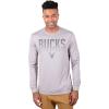 imageUltra Game Mens NBA Official Long Sleeve Athletic Quick Dry Performance TShirtHeather Gray