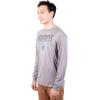 imageUltra Game Mens NBA Official Long Sleeve Athletic Quick Dry Performance TShirtHeather Gray