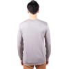 imageUltra Game Mens NBA Official Long Sleeve Athletic Quick Dry Performance TShirtHeather Gray