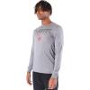 imageUltra Game Mens NBA Official Long Sleeve Athletic Quick Dry Performance TShirtHeather Gray