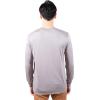 imageUltra Game Mens NBA Official Long Sleeve Athletic Quick Dry Performance TShirtHeather Gray