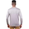 imageUltra Game Mens NBA Official Long Sleeve Athletic Quick Dry Performance TShirtHeather Gray