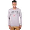 imageUltra Game Mens NBA Official Long Sleeve Athletic Quick Dry Performance TShirtHeather Gray