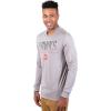 imageUltra Game Mens NBA Official Long Sleeve Athletic Quick Dry Performance TShirtHeather Gray