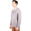 imageUltra Game Mens NBA Official Long Sleeve Athletic Quick Dry Performance TShirtHeather Gray