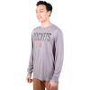 imageUltra Game Mens NBA Official Long Sleeve Athletic Quick Dry Performance TShirtHeather Gray