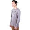 imageUltra Game Mens NBA Official Long Sleeve Athletic Quick Dry Performance TShirtHeather Gray