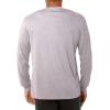 imageUltra Game Mens NBA Official Long Sleeve Athletic Quick Dry Performance TShirtHeather Gray