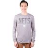 imageUltra Game Mens NBA Official Long Sleeve Athletic Quick Dry Performance TShirtHeather Gray