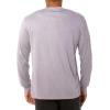 imageUltra Game Mens NBA Official Long Sleeve Athletic Quick Dry Performance TShirtHeather Gray