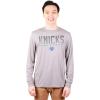 imageUltra Game Mens NBA Official Long Sleeve Athletic Quick Dry Performance TShirtHeather Gray