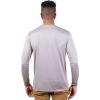 imageUltra Game Mens NBA Official Long Sleeve Athletic Quick Dry Performance TShirtHeather Gray