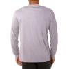 imageUltra Game Mens NBA Official Long Sleeve Athletic Quick Dry Performance TShirtHeather Gray