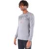 imageUltra Game Mens NBA Official Long Sleeve Athletic Quick Dry Performance TShirtHeather Gray
