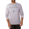 imageUltra Game Mens NBA Official Long Sleeve Athletic Quick Dry Performance TShirtHeather Gray