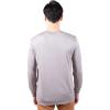 imageUltra Game Mens NBA Official Long Sleeve Athletic Quick Dry Performance TShirtHeather Gray