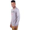 imageUltra Game Mens NBA Official Long Sleeve Athletic Quick Dry Performance TShirtHeather Gray