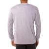 imageUltra Game Mens NBA Official Long Sleeve Athletic Quick Dry Performance TShirtHeather Gray