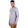 imageUltra Game Mens NBA Official Long Sleeve Athletic Quick Dry Performance TShirtHeather Gray