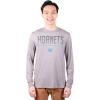 imageUltra Game Mens NBA Official Long Sleeve Athletic Quick Dry Performance TShirtHeather Gray