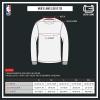 imageUltra Game Mens NBA Official Long Sleeve Athletic Quick Dry Performance TShirtHeather Gray