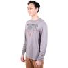 imageUltra Game Mens NBA Official Long Sleeve Athletic Quick Dry Performance TShirtHeather Gray