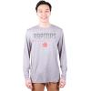 imageUltra Game Mens NBA Official Long Sleeve Athletic Quick Dry Performance TShirtHeather Gray